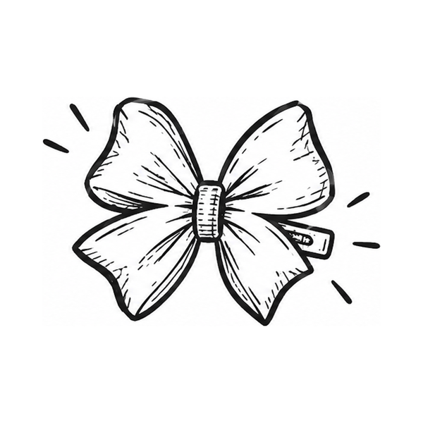 Pinwheel Bow Clips, 40pc